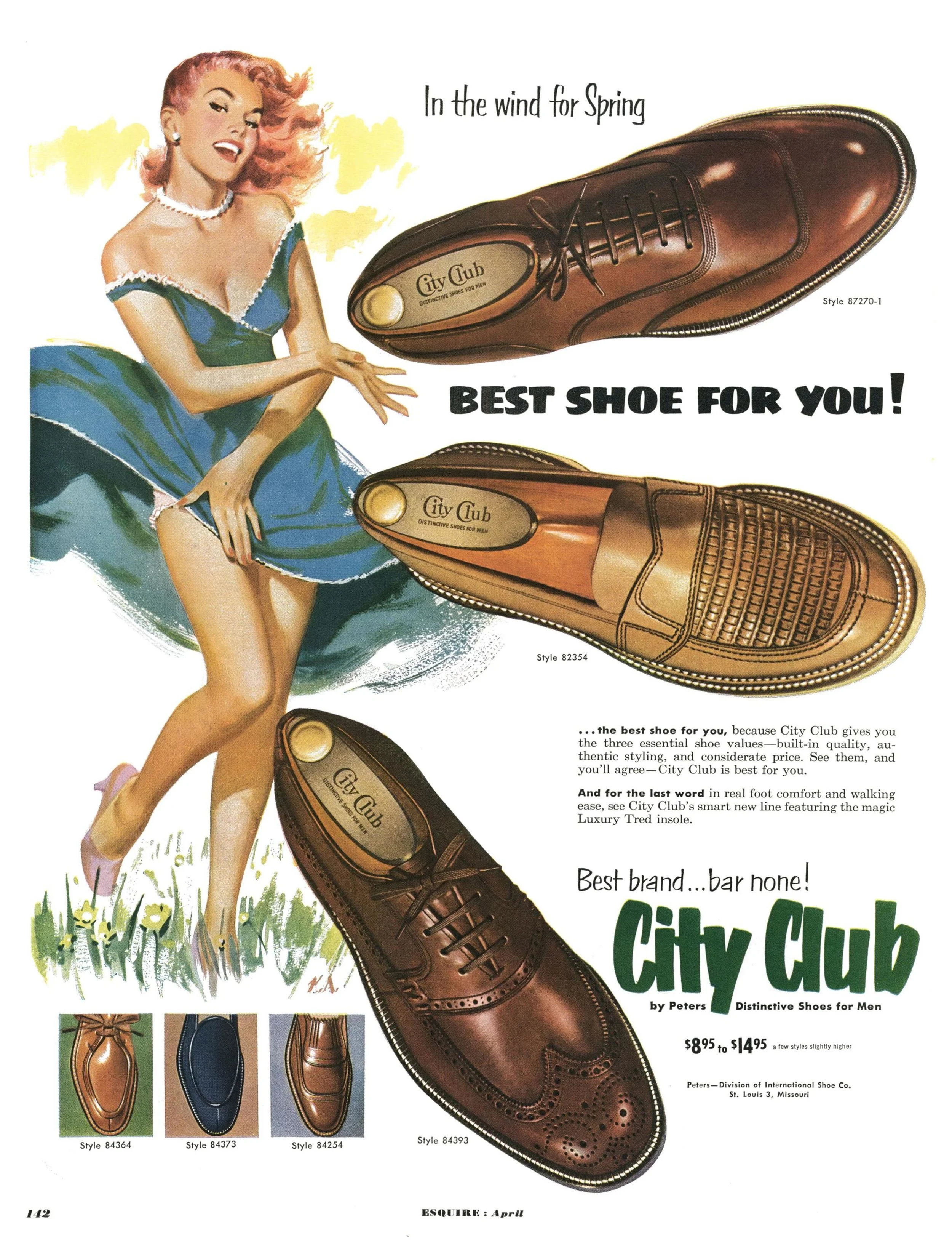 1950S — City Club Shoes
